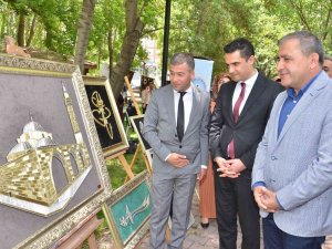 Kursiyerlerin El Emeği Göz Nuru Eserleri Görücüye Çıktı