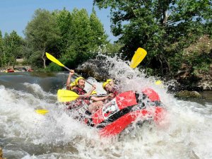 Marmara’nın İlk Rafting Parkuru Yabancı Turistleri Ağırlamaya Hazırlanıyor