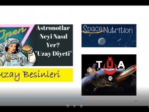 Tubi̇f’te “Uzayda Gastronomi” İsimli Söyleşi