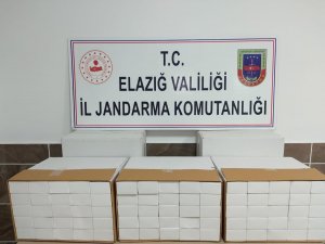 Elazığ’da 50 Bin Adet Gümrük Kaçağı Makaron Ele Geçirdi