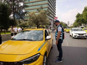 Şişli’de Taksi Denetimi