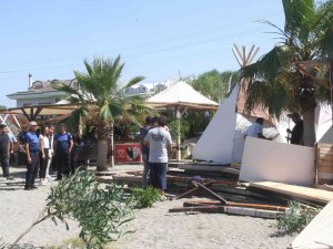 Fethiye’de İmara Aykırı Yapıların Yıkımına Başlandı