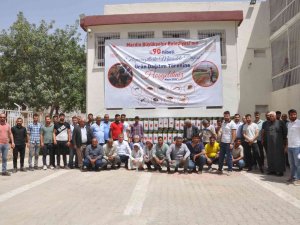 Mardin’de Besicilere Sırt Pompası Ve İlaç Desteği