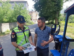 Jandarma Ekiplerinden Pat Pat Denetimi