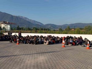 Fethiye’de 240 Düzensiz Göçmen Yakalandı