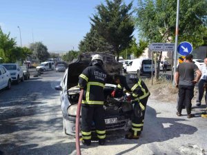 Tamire Giderken Alev Aldı