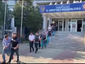 Suç Örgütüne Büyük Darbe: 9 Kişi Tutuklandı