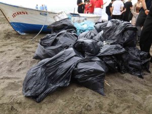 Hatay Büyükşehir Ekipleri ,Kaplumbağa Yuvalarını Temizledi