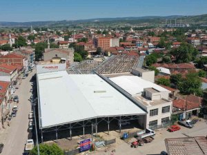 Yenişehir Pazar Alanında Çalışma Hızlandı