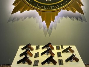 Malatya’da Silah Ticaretine 2 Gözaltı