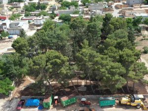 Yanal Oba Mahallesinde Park Çalışması