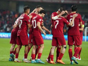 Uefa Uluslar C Ligi: Türkiye: 1 - Faroe Adaları: 0 (İ̇lk Yarı)