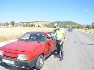 Uşak’ta Bin 496 Sürücüye Para Cezası