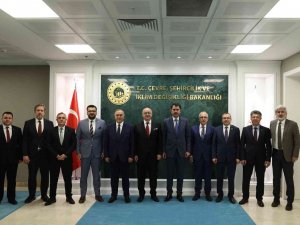 Çevre Bakanlığında Manisa’nın Projeleri Konuşuldu