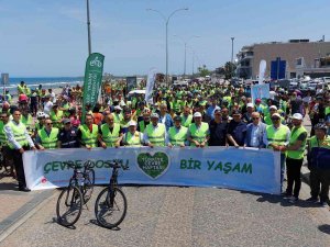 Samsun’da "Çevre Dostu Bir Yaşam" İçin Bisiklet Turu Düzenlendi
