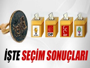 7 Haziran 2015 seçim sonuçları