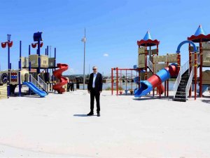 Karacabey Öğretmenler Parkında Çalışmalar Son Aşamada