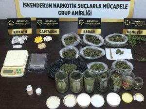 İ̇skenderun’da Uyuşturucu Operasyonu: 4 Gözaltı