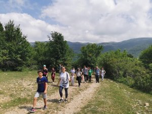 Zorlu Parkurda 5 Km Yürüdüler