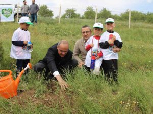 Yozgat’ta Fidanlar Toprakla Buluştu