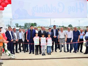 Terme’nin İlk Katı Atık Getirme Merkezi Açıldı