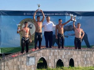 Pamukkale Belediyesporlu Güreşçiden Altın Madalya