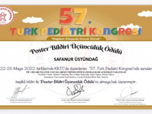 Paü Çocuk Nefroloji Bilim Dalı 57. Türk Pediatri Kongresinde Büyük Başarı