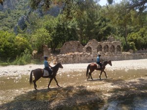 Olympos Ve Adrasan’da Atlı Birlikler Göreve Başladı