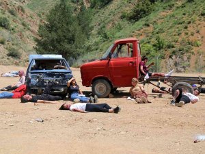 Geleceğin Sağlıkçılarından Gerçeğini Aratmayan Tatbikat