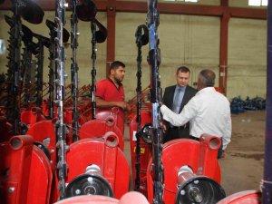 Kaymakam Demirer’den Organize Sanayi Bölgesine Ziyaret