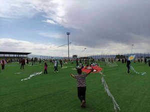 Çevre Haftası’nda Uçurtmalar Gökyüzünü Süsledi