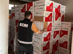 Ordu’da Kaçak Tütün Deposuna Baskın