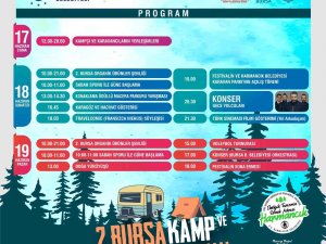 Kamp Ve Karavan Tutkunları Bursa’da Buluşuyor