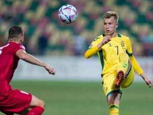 Uefa Uluslar C Ligi: Litvanya: 0 - Türkiye: 2 (İ̇lk Yarı)