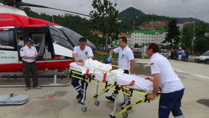Saç Tokası Yutan Bebek Ambulans Helikopterle Giresun'dan Rize'ye Sevk Edildi