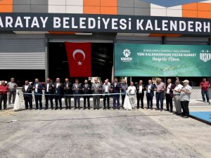 Karatay’da Kalenderhane Kapalı Pazar Marketi Hizmete Açıldı