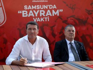 Samsunspor’da Bayram Bektaş Dönemi Başladı