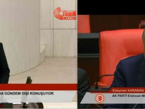 Chp’li Vekil Tbmm’de Erzincan’ı Konuştu, Ak Partili Vekil Cevap Verdi