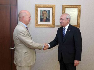 Chp Genel Başkanı Kılıçdaroğlu, Birleşik Krallık Büyükelçisi Chilcott’u Kabul Etti