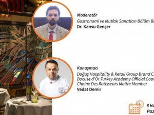 Tubi̇f’te “Gastronomiye Holistik Yaklaşım Ve Markalaşma” İsimli Söyleşi