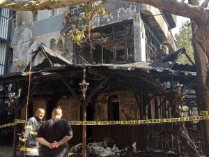 Gediz Öğretmenevi’nde Yangın, 5 Kişi Dumandan Etkilendi