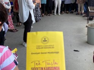 Yüreğir Aile İçi Polisi İşçi Kadınları Bilgilendirdi