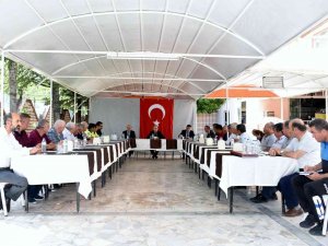 Emniyet Müdürlüğü, Muhtarlarla Huzur Toplantısı Düzenledi