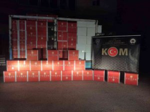 Hatay’da 2 Milyon 350 Bin Kaçak Makaron Ele Geçirildi