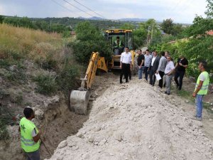 Selendi’nin Kırsal Mahallelerinde Altyapı Dönüşümü Devam Ediyor