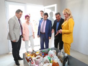 Denizli’nin İlk Ve Tek Atık Getirme Merkezi Hizmete Açıldı
