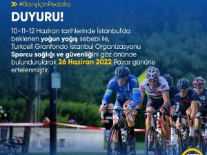Beykoz’da Yapılacak Turkcell Granfondo Ertelendi