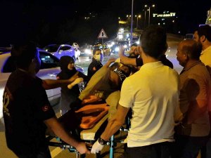 Sağlık Ekiplerine Zor Anlar Yaşatan Yaralı Ambulansa Binmeyi Reddetti
