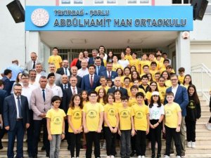 Çevre Dostu 1000 Okul Projesinin Açılışı Yapıldı