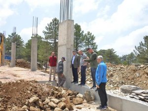 Gediz Muratdağı Yatırım İnşaatları Hızla Devam Ediyor
